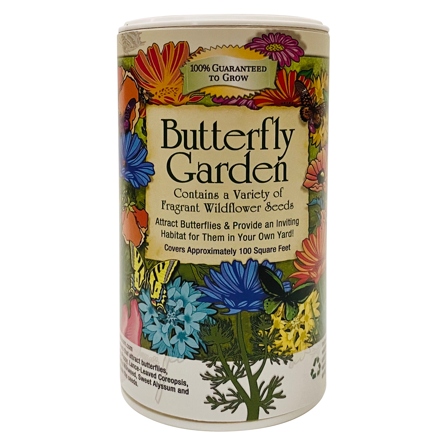 Heritage Wildflower Seed Shaker – Butterfly Garden Mix